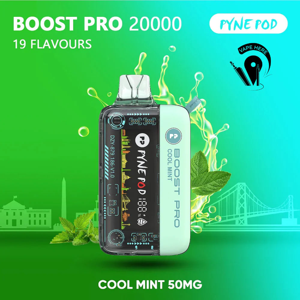 Pyne Pod Boost Pro 20000 Puffs Disposable