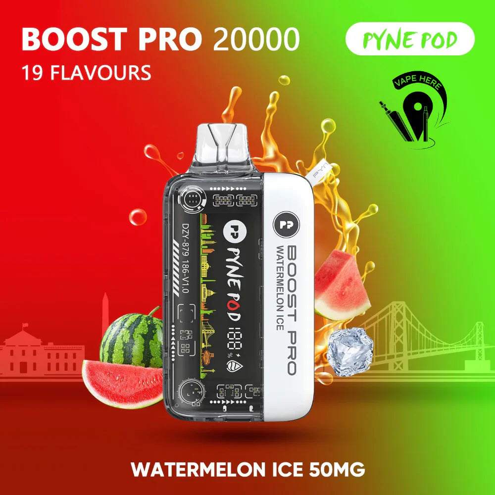 Pyne Pod Boost Pro 20000 Puffs Disposable