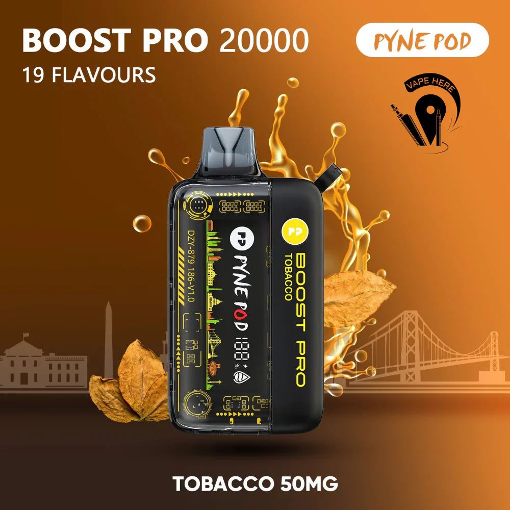 Pyne Pod Boost Pro 20000 Puffs Disposable