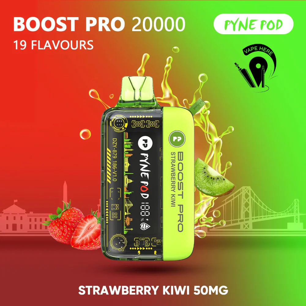 Pyne Pod Boost Pro 20000 Puffs Disposable