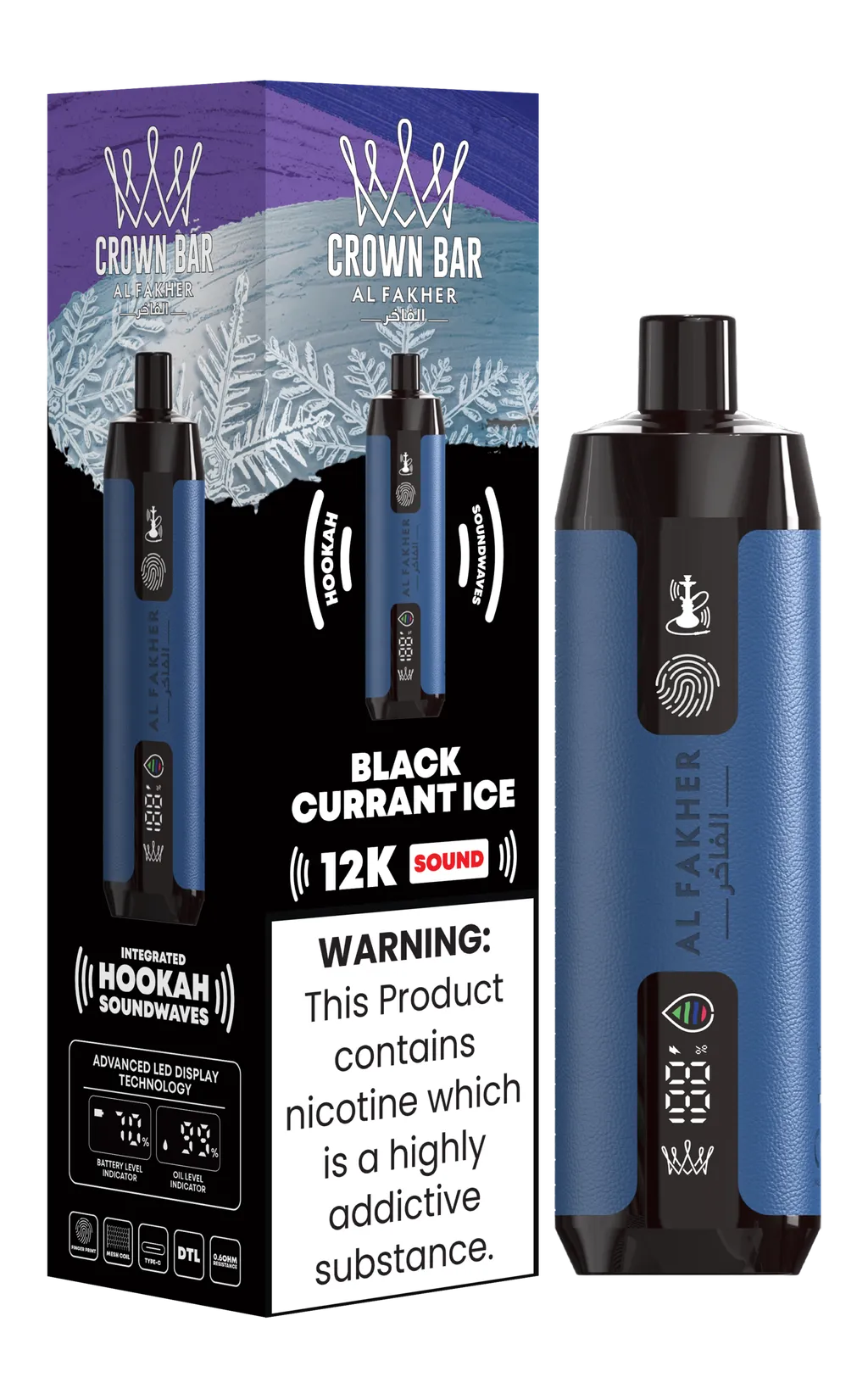 VL Al Fakher Crown Bar 12000 Puffs