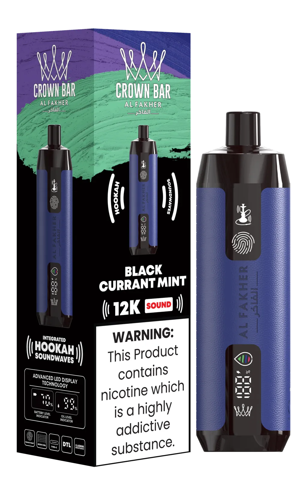 VL Al Fakher Crown Bar 12000 Puffs