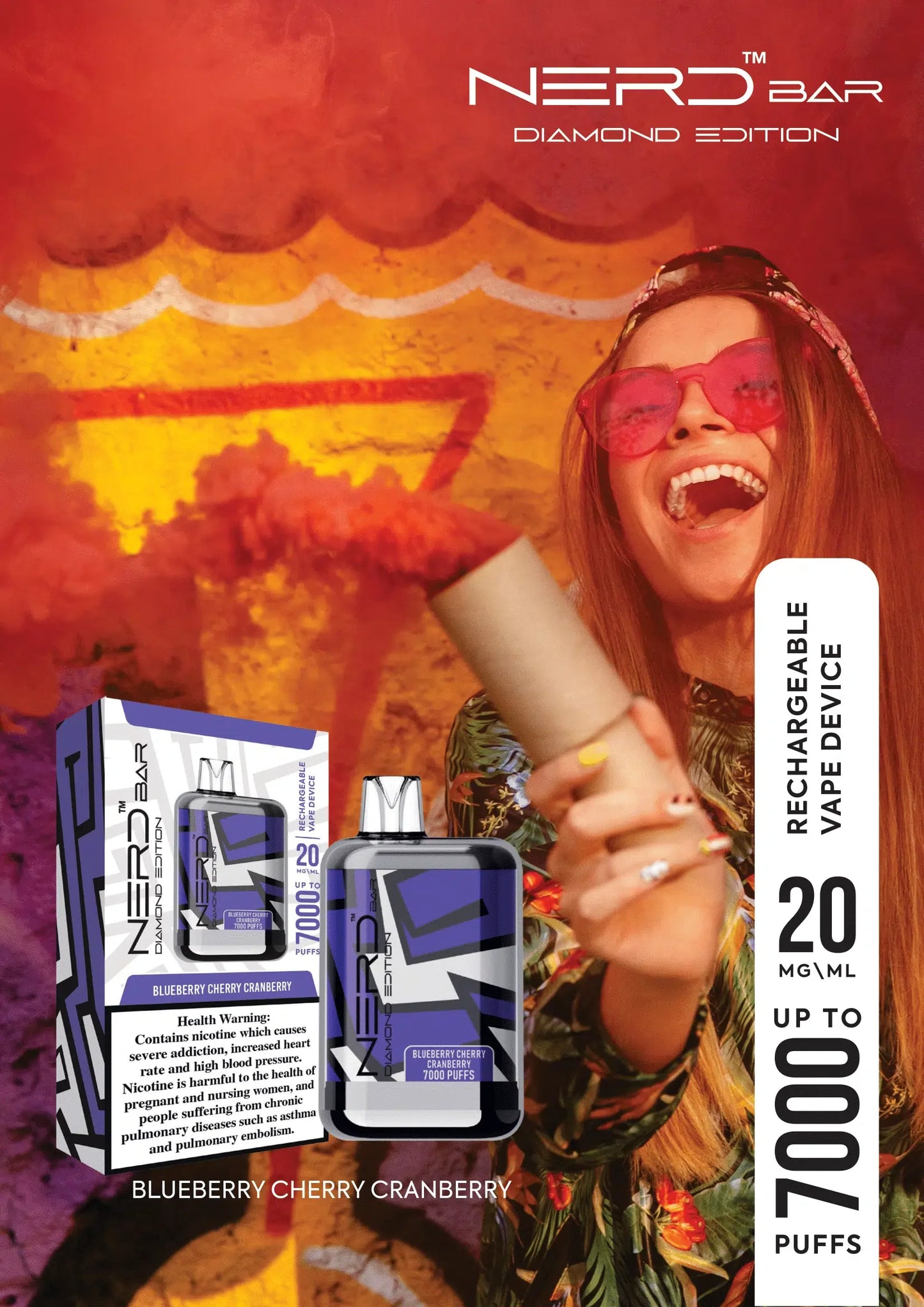 Nerd Bar 7000puffs
