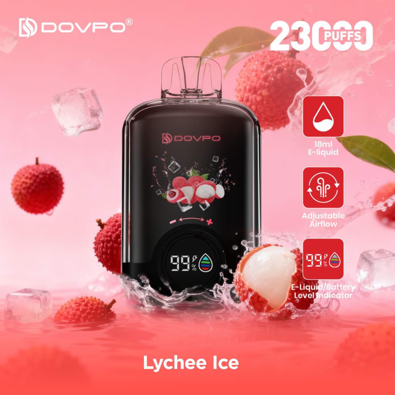 DOVPO 23000 PUFFS DISPOSABLE VAPE