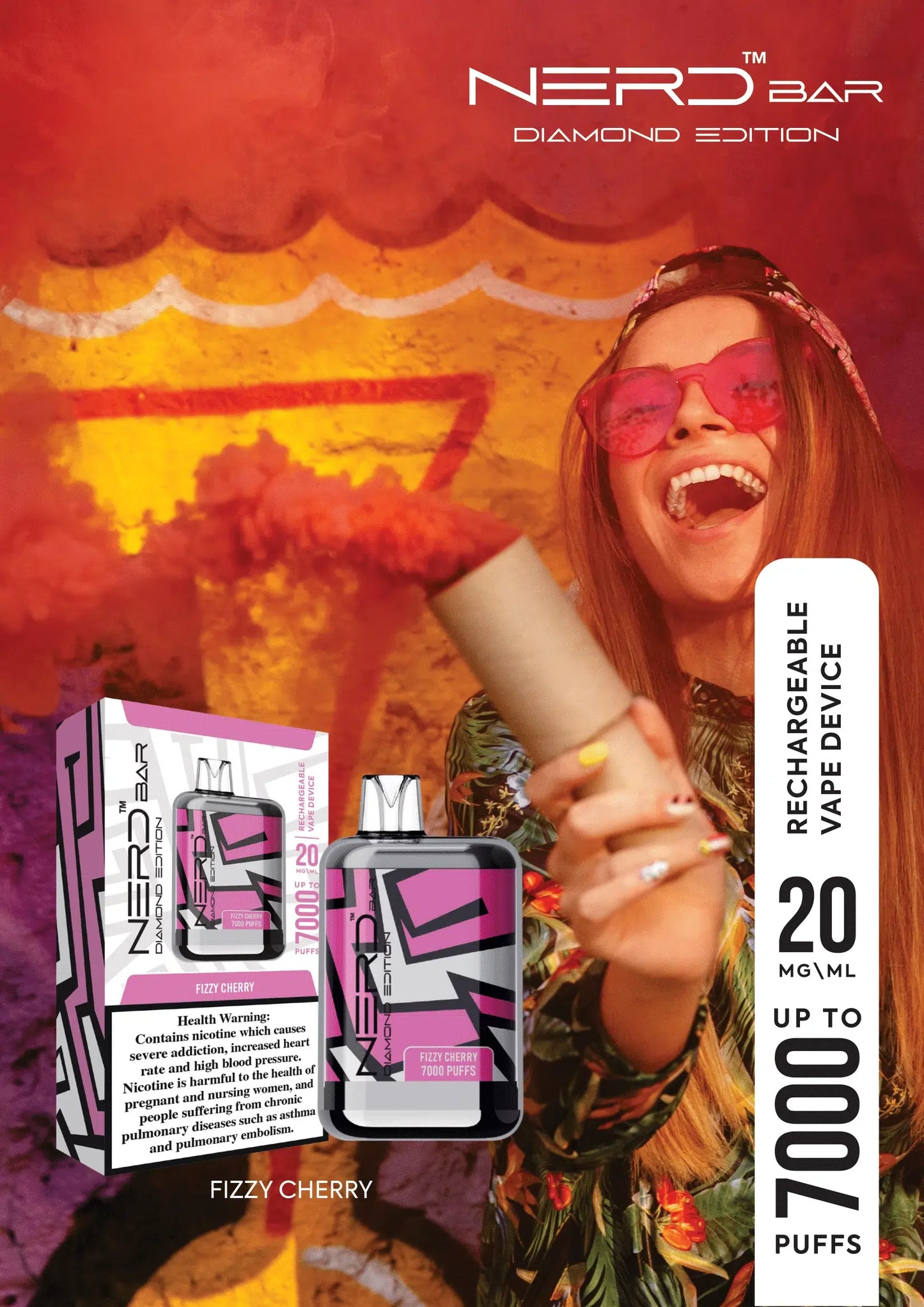 Nerd Bar 7000puffs