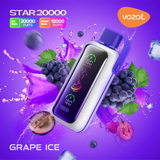 VOZOL STAR 20000 PUFFS DISPOSABLE VAPE