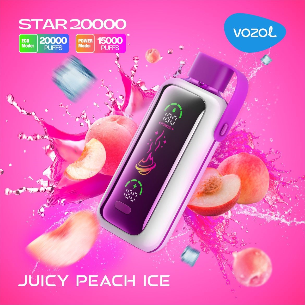 VOZOL STAR 20000 PUFFS DISPOSABLE VAPE