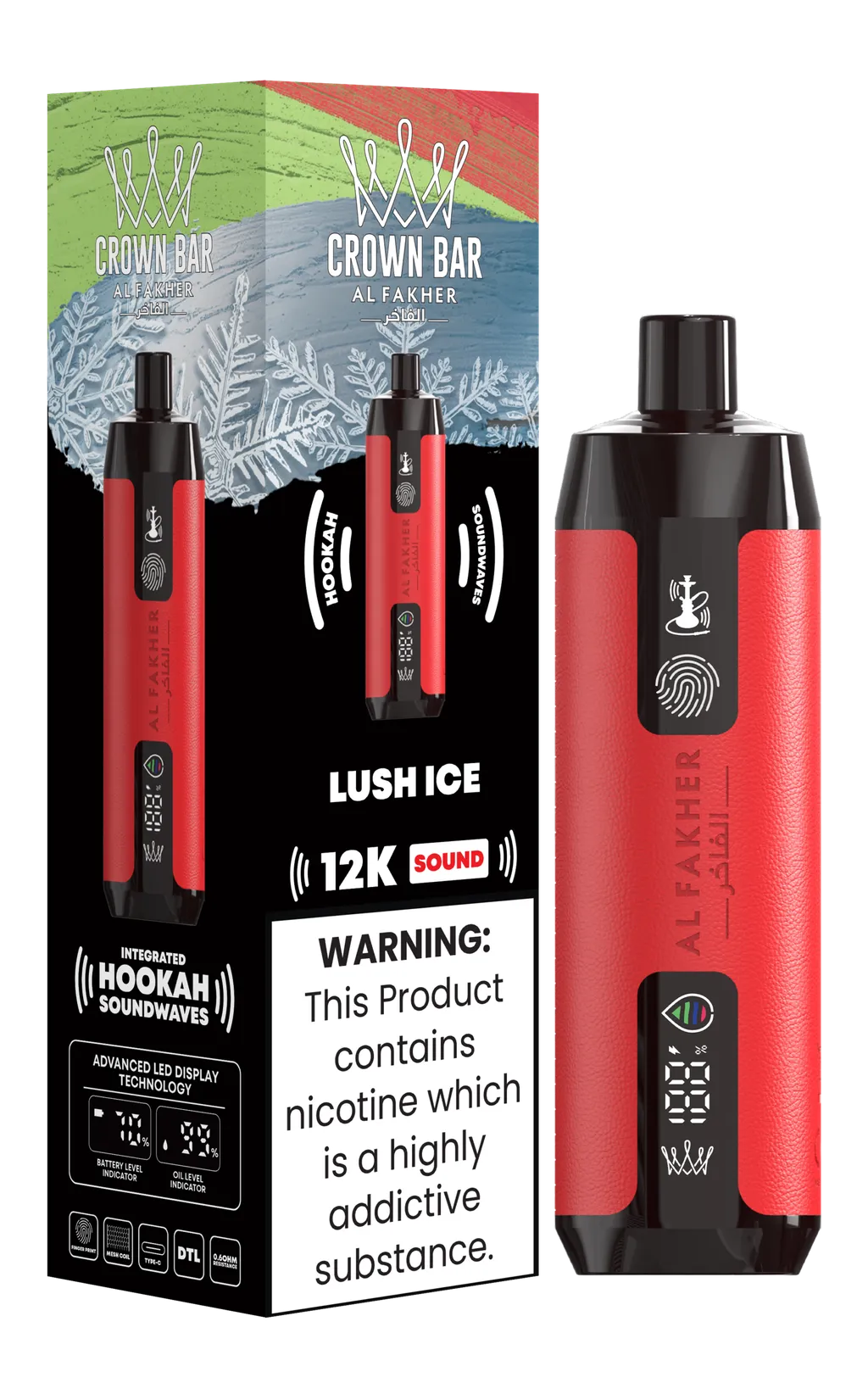 VL Al Fakher Crown Bar 12000 Puffs