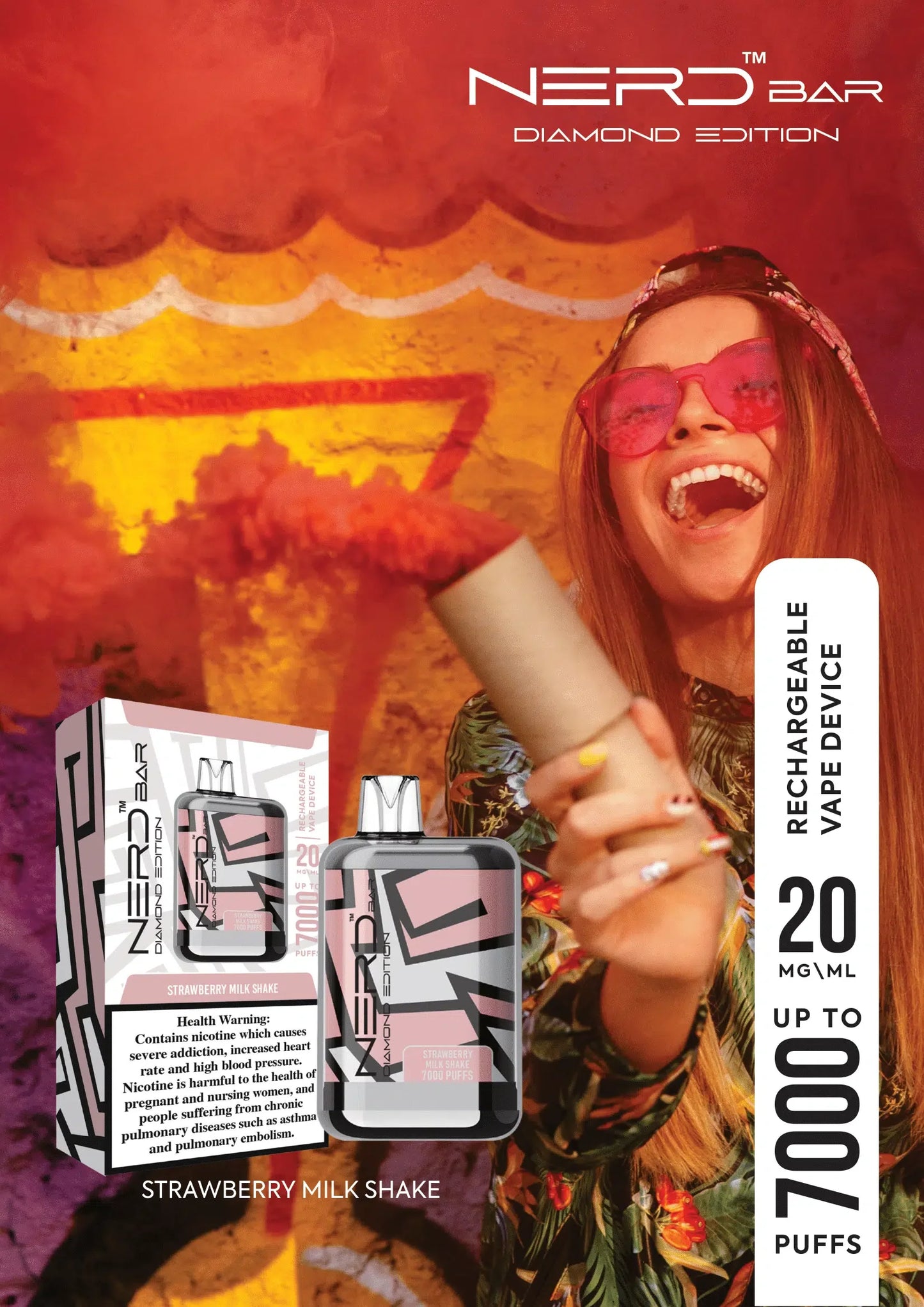 Nerd Bar 7000puffs