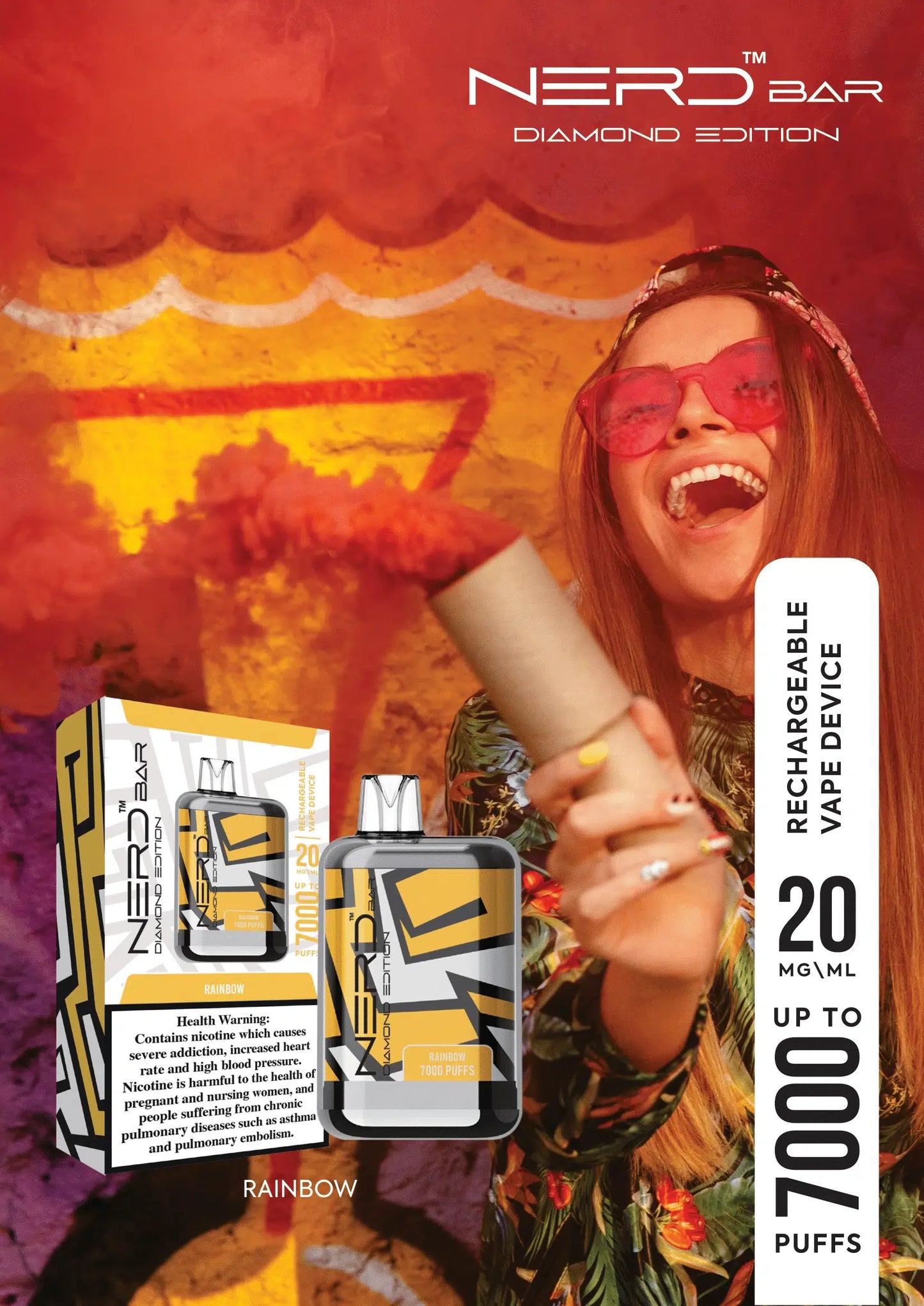 Nerd Bar 7000puffs