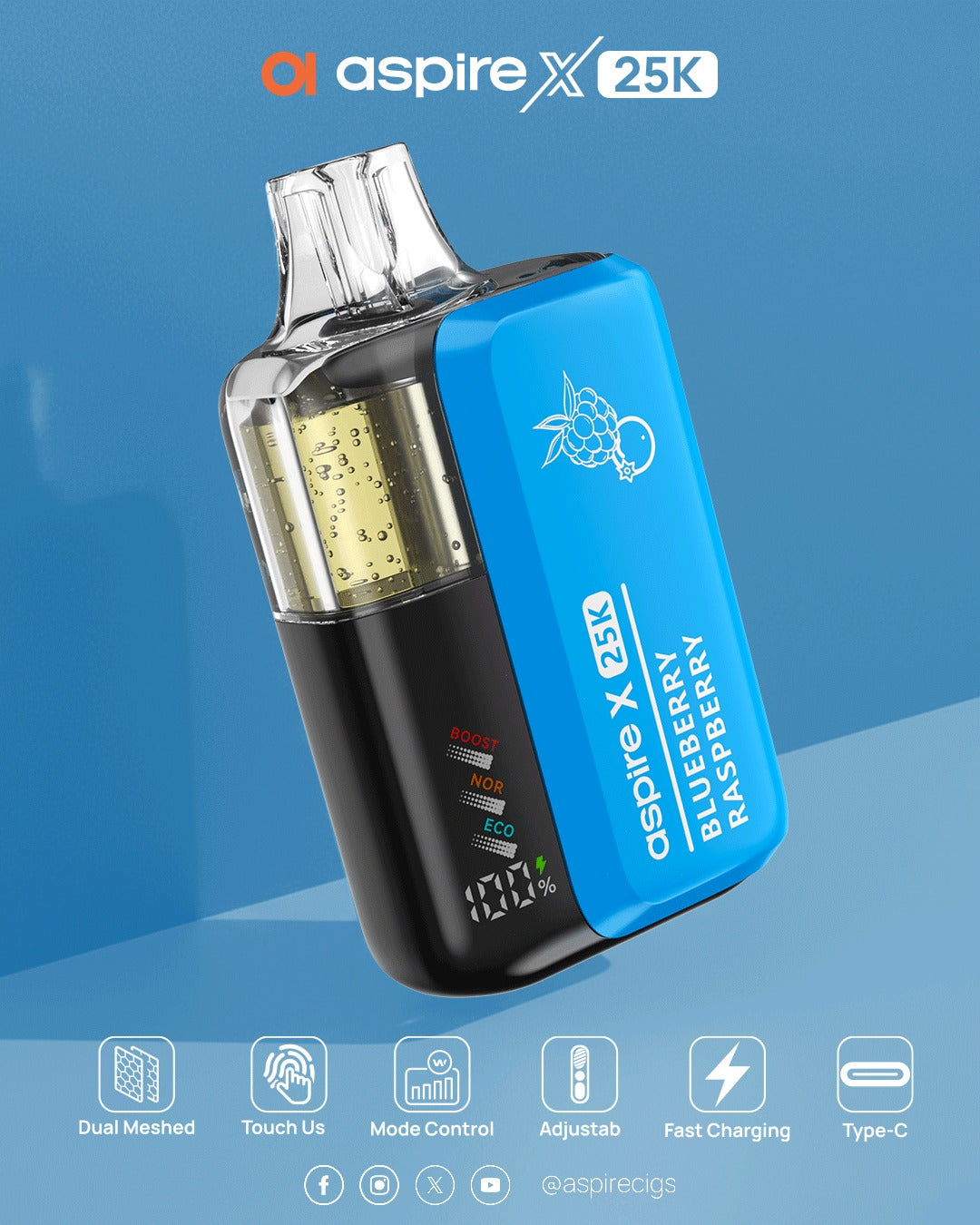 Aspire X 25K PUFFS
