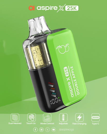 Aspire X 25K PUFFS