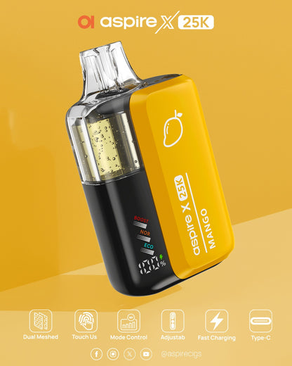 Aspire X 25K PUFFS