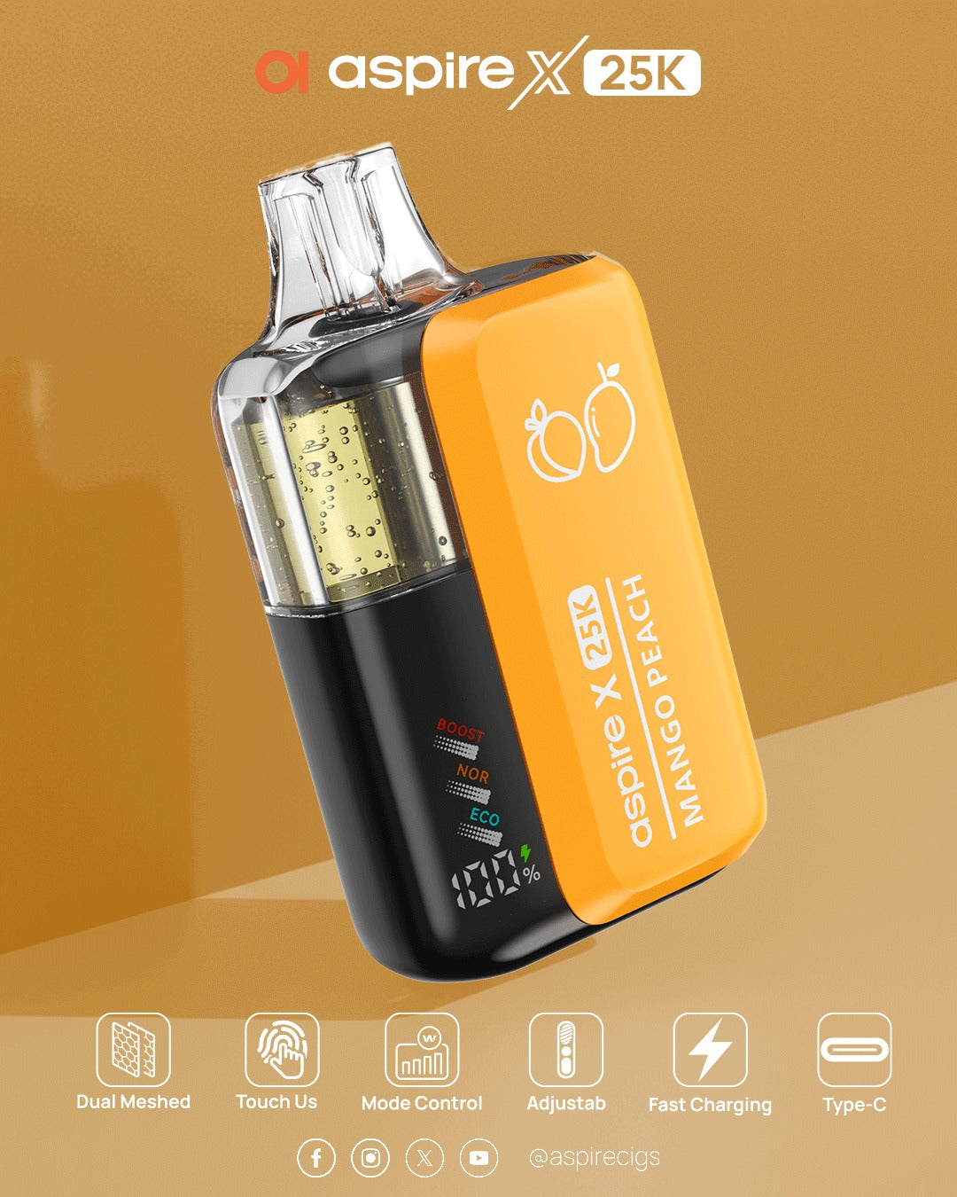 Aspire X 25K PUFFS