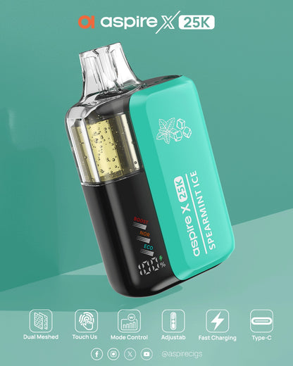 Aspire X 25K PUFFS