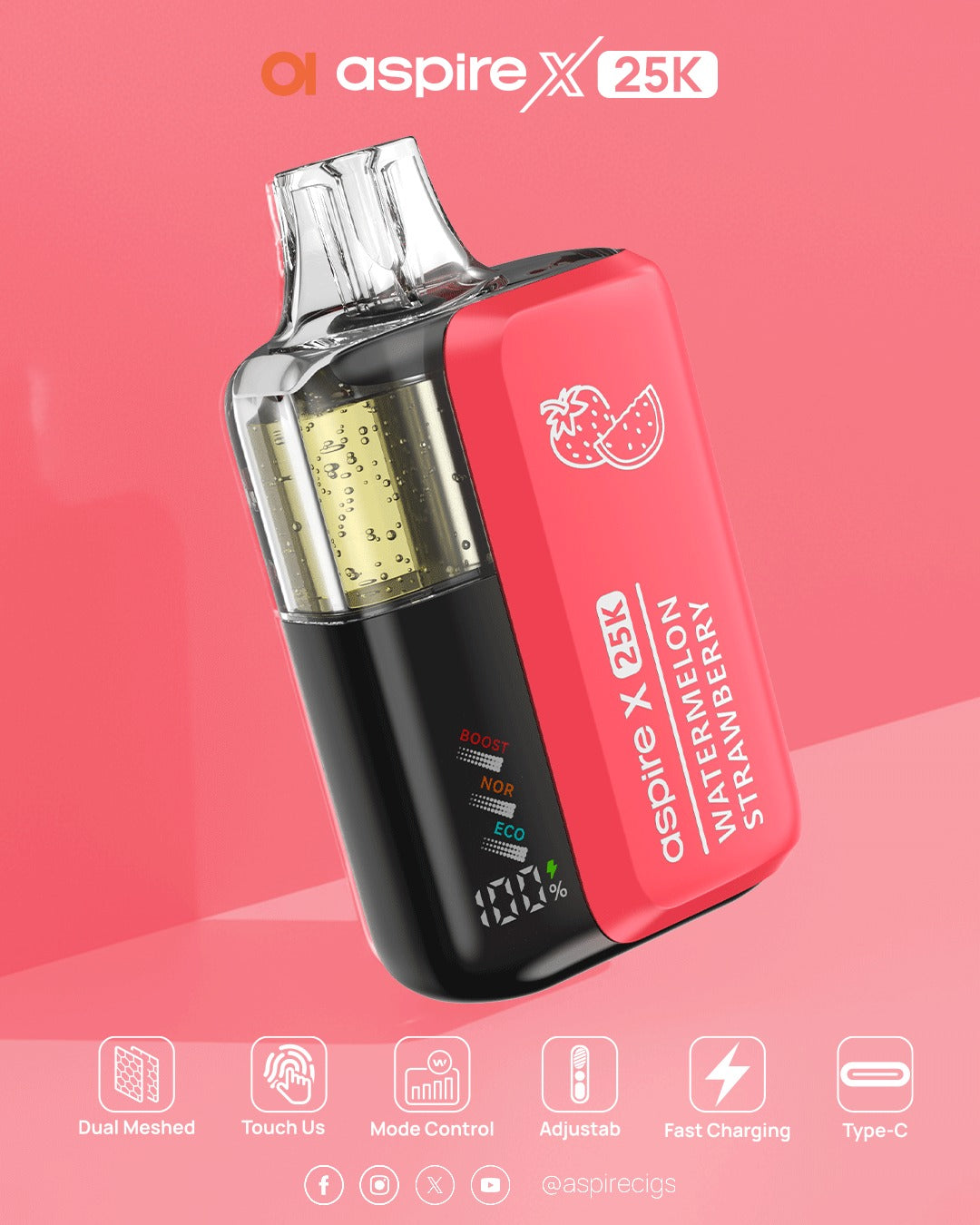 Aspire X 25K PUFFS