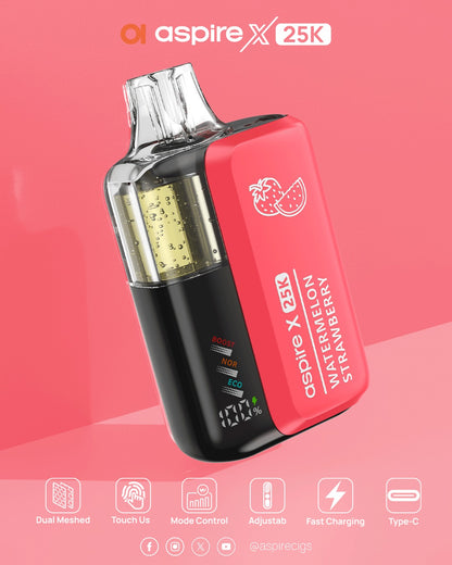Aspire X 25K PUFFS
