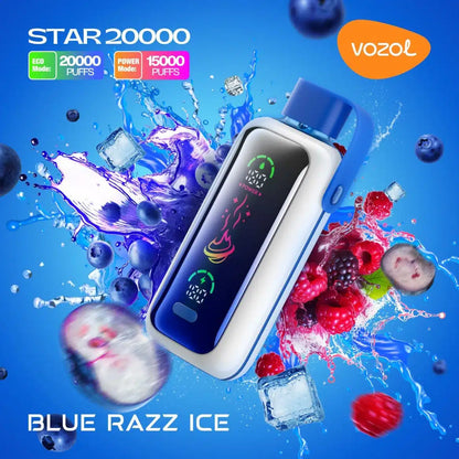 VOZOL STAR 20000 PUFFS DISPOSABLE VAPE