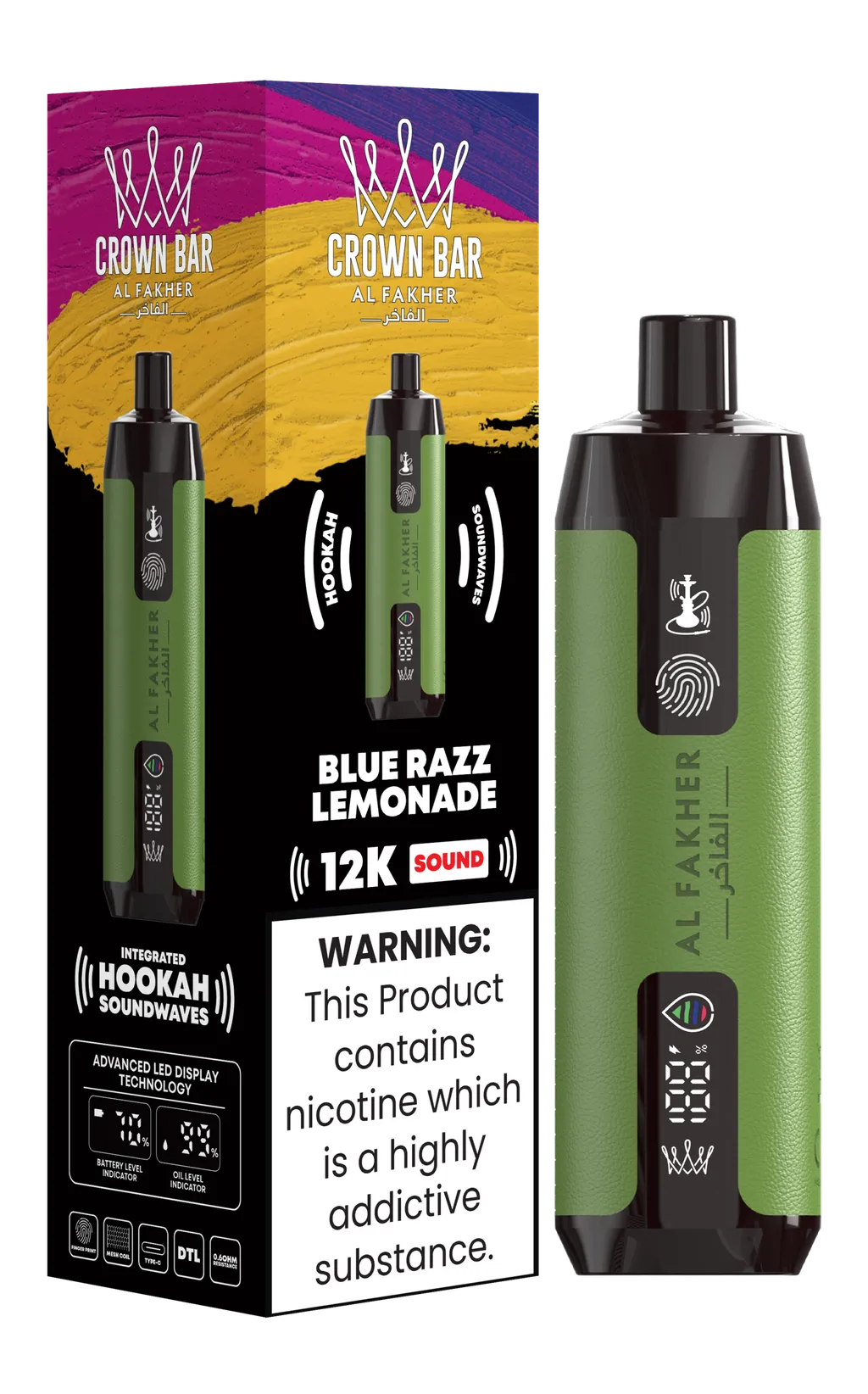 VL Al Fakher Crown Bar 12000 Puffs