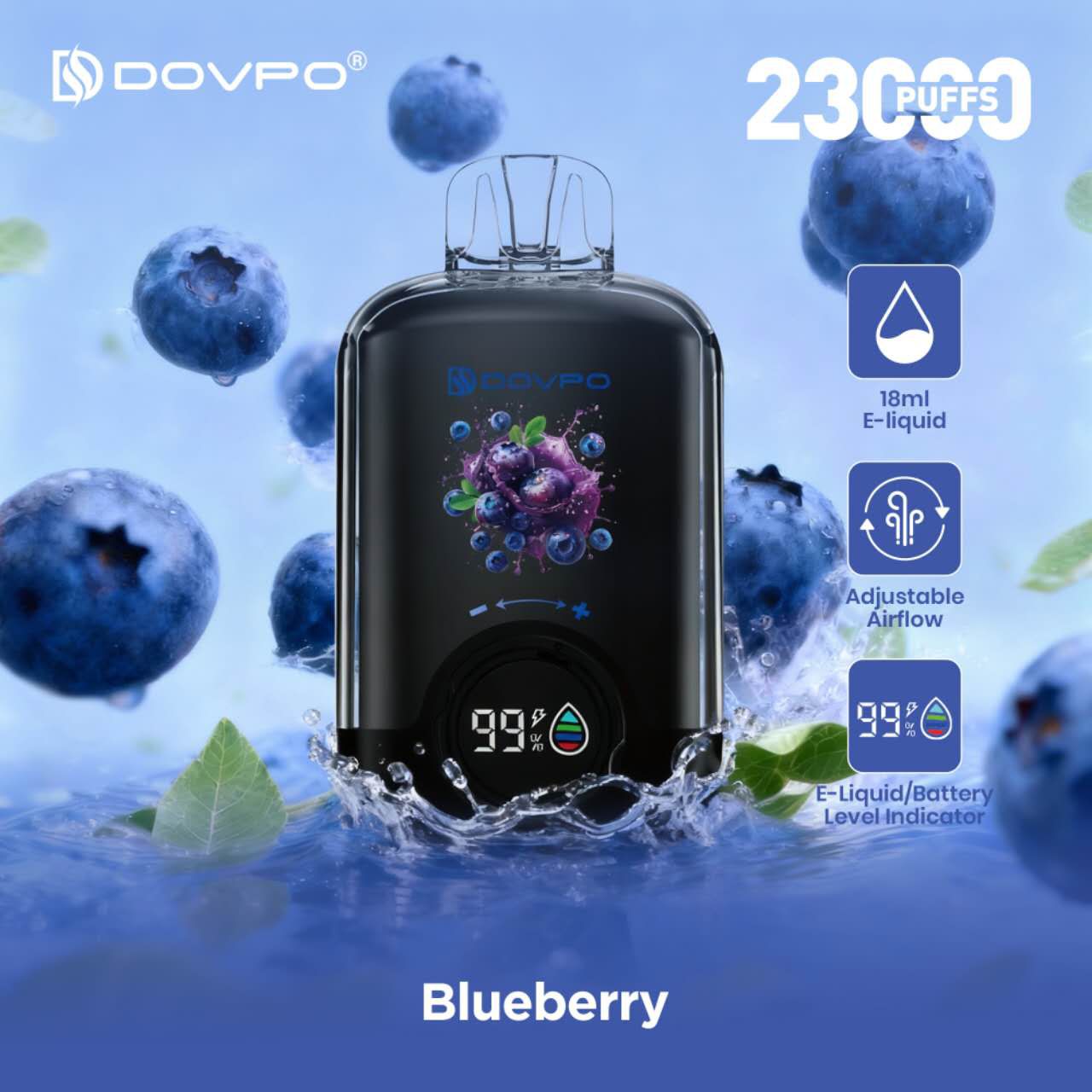 DOVPO 23000 PUFFS DISPOSABLE VAPE