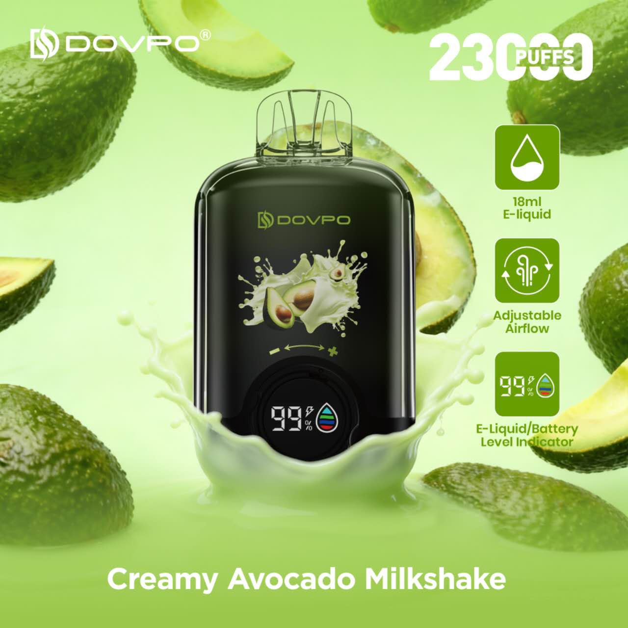 DOVPO 23000 PUFFS DISPOSABLE VAPE