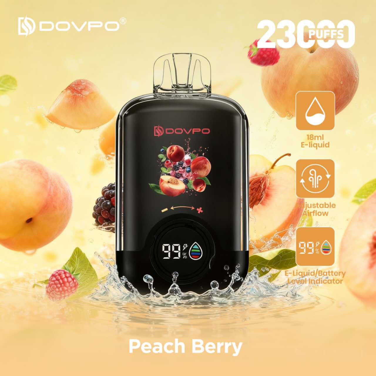 DOVPO 23000 PUFFS DISPOSABLE VAPE