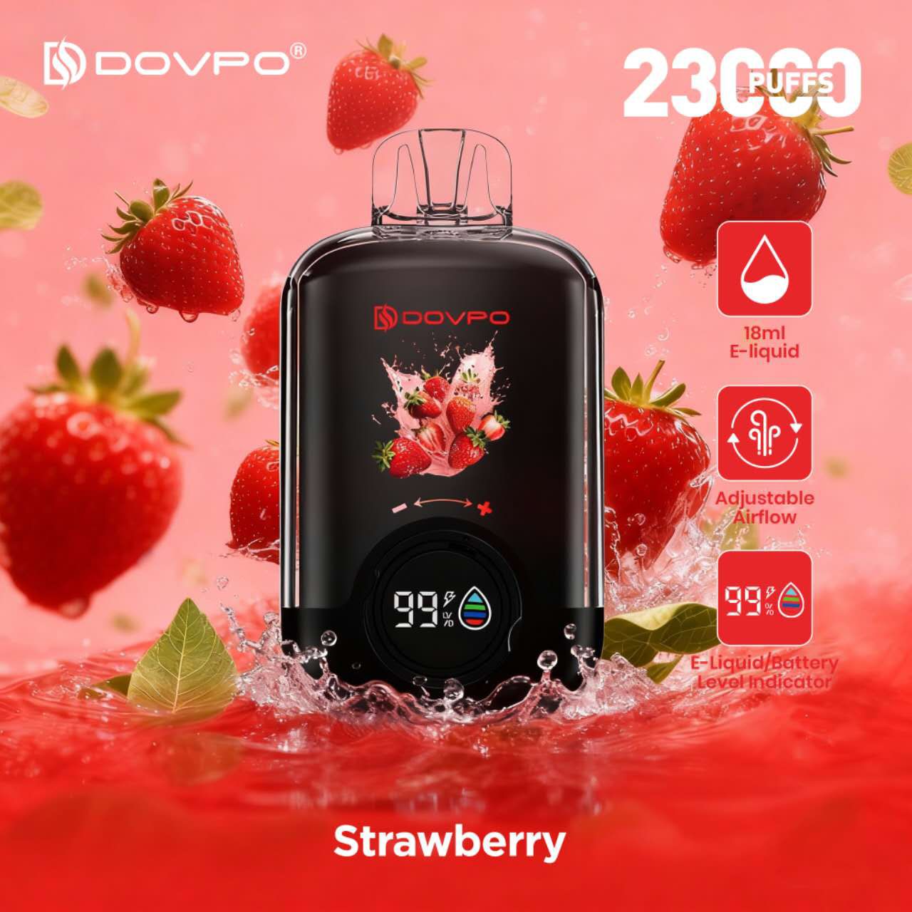 DOVPO 23000 PUFFS DISPOSABLE VAPE