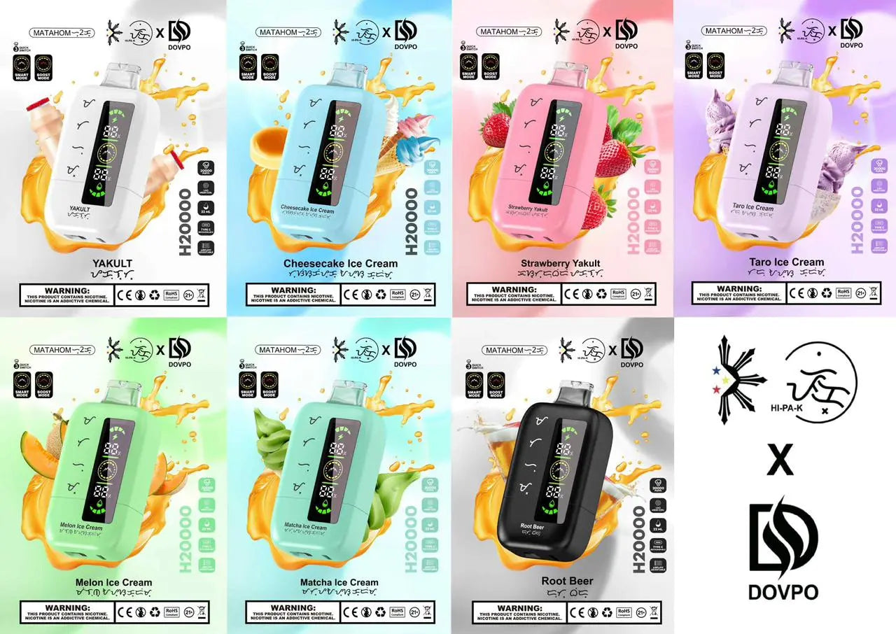 HIPAK X DOVPO H20000 PUFF