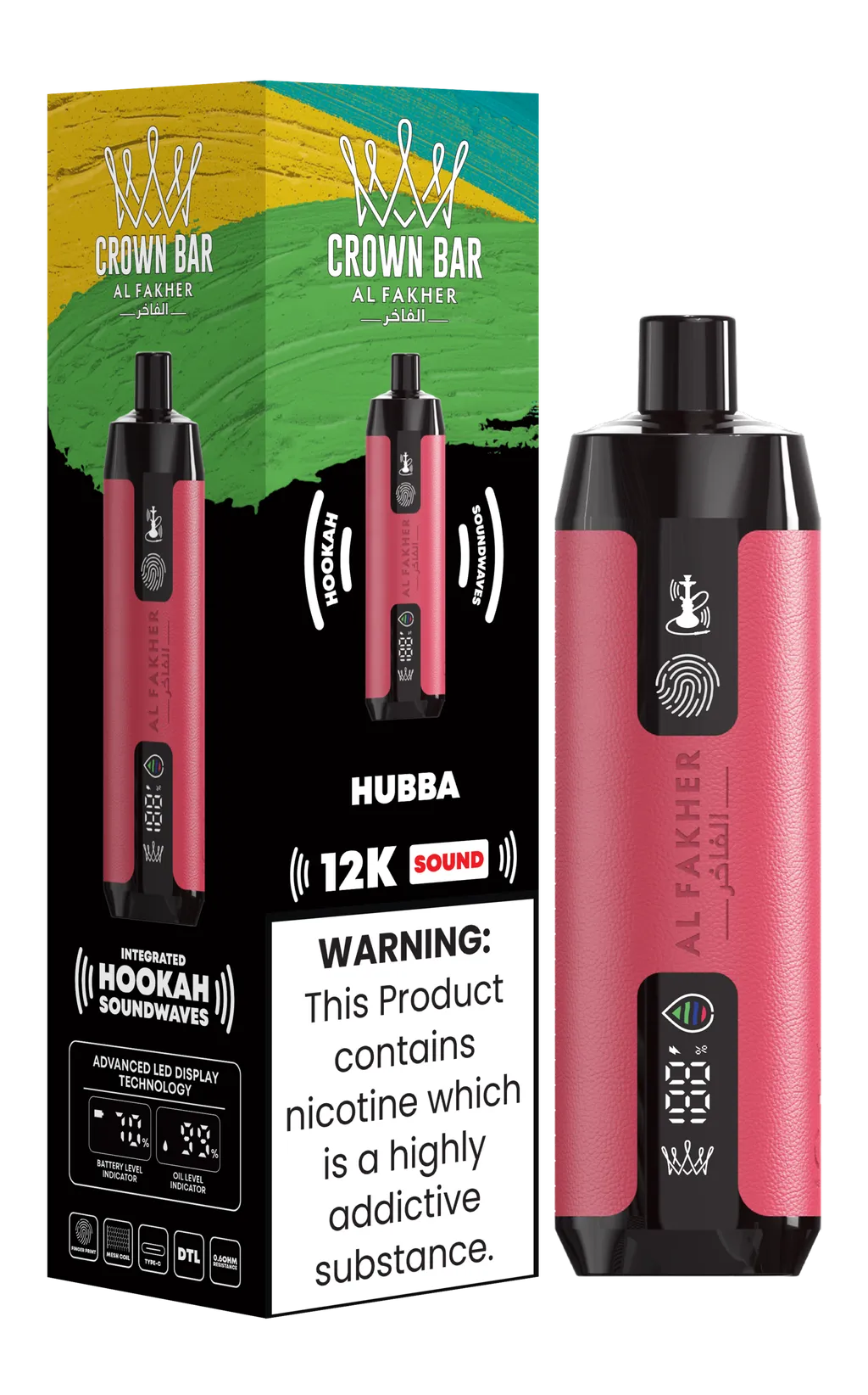 VL Al Fakher Crown Bar 12000 Puffs