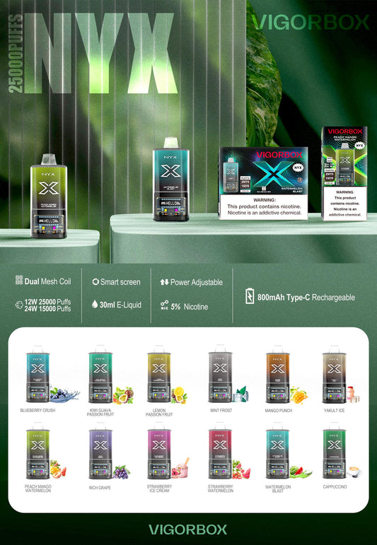 Vigorbox NYX 25000 Puffs