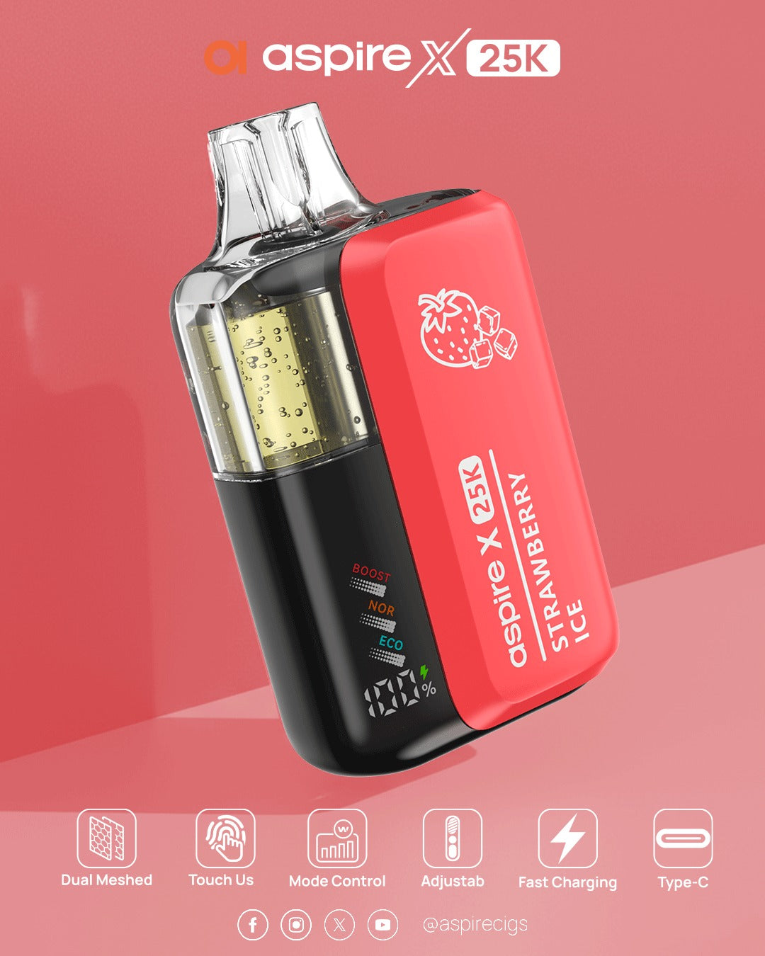 Aspire X 25K PUFFS