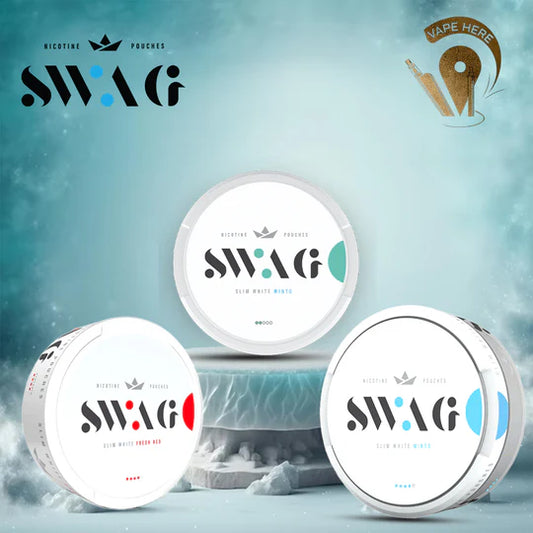 SWAG ALL WHITE NICOTINE POUCHES