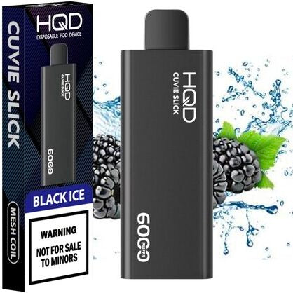 HQD CUVIE SLICK 6000 PUFFS & Cuvie Plus 1500 PUFFS