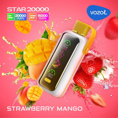 VOZOL STAR 20000 PUFFS DISPOSABLE VAPE
