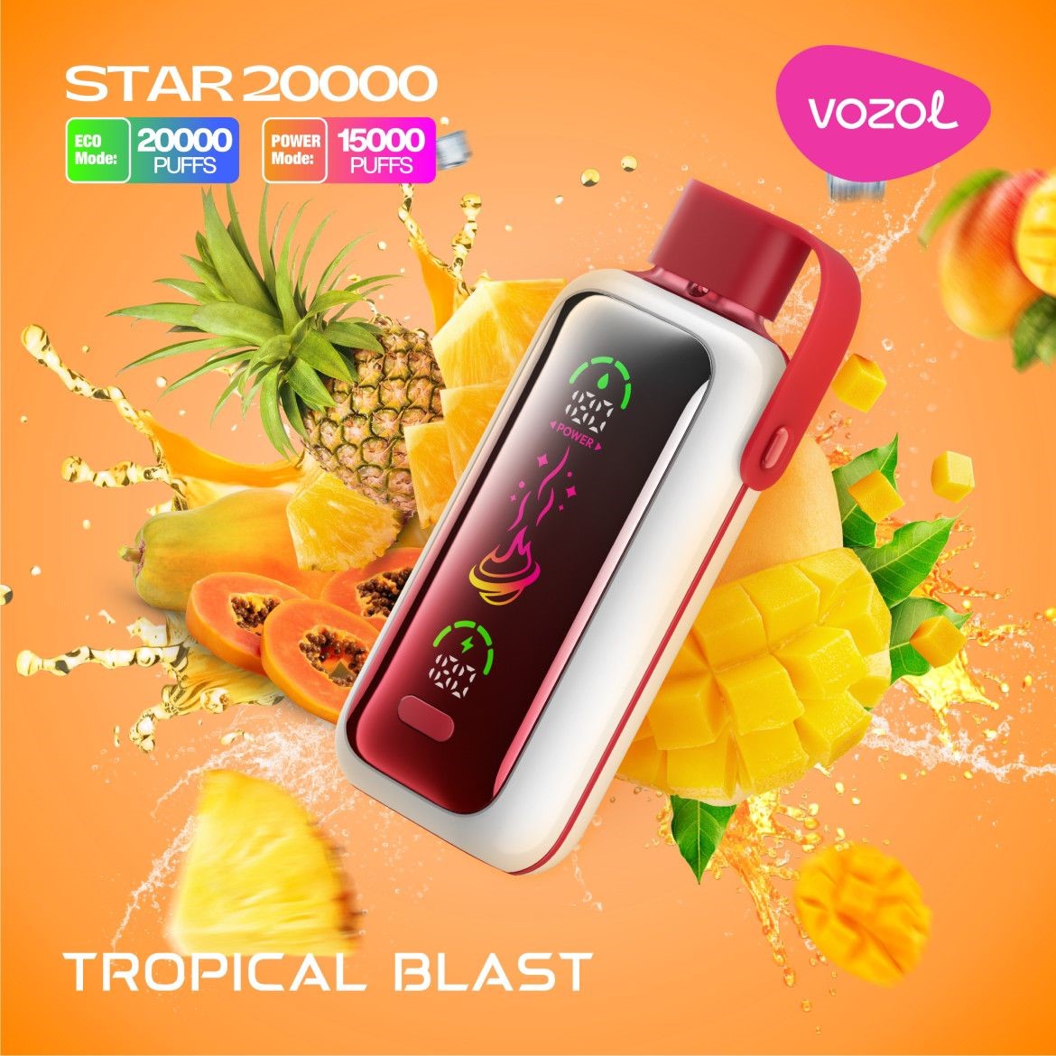 VOZOL STAR 20000 PUFFS DISPOSABLE VAPE