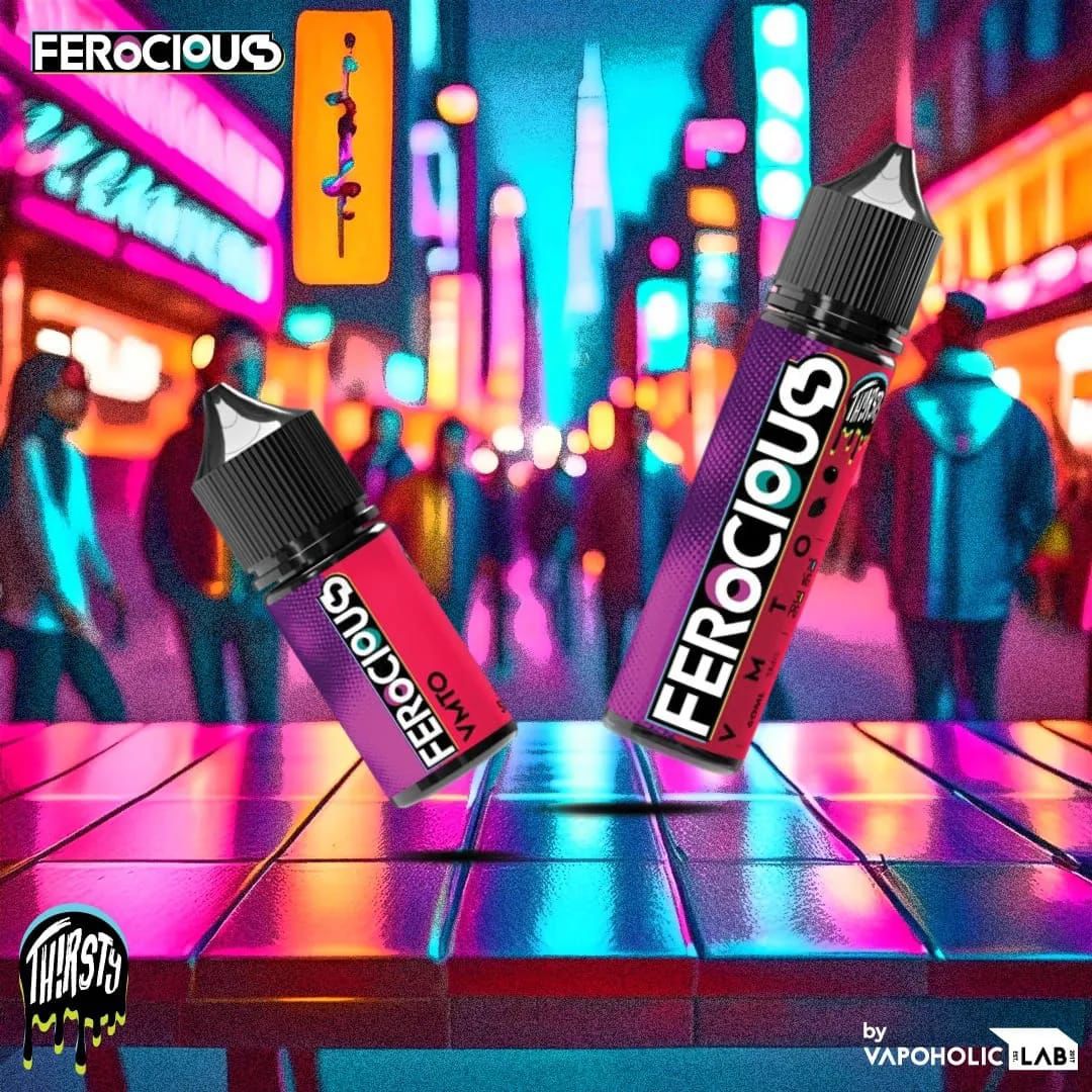 (VL) VAPOHOLIC FEROCIOUS FREEBASE LIQUID 60ml