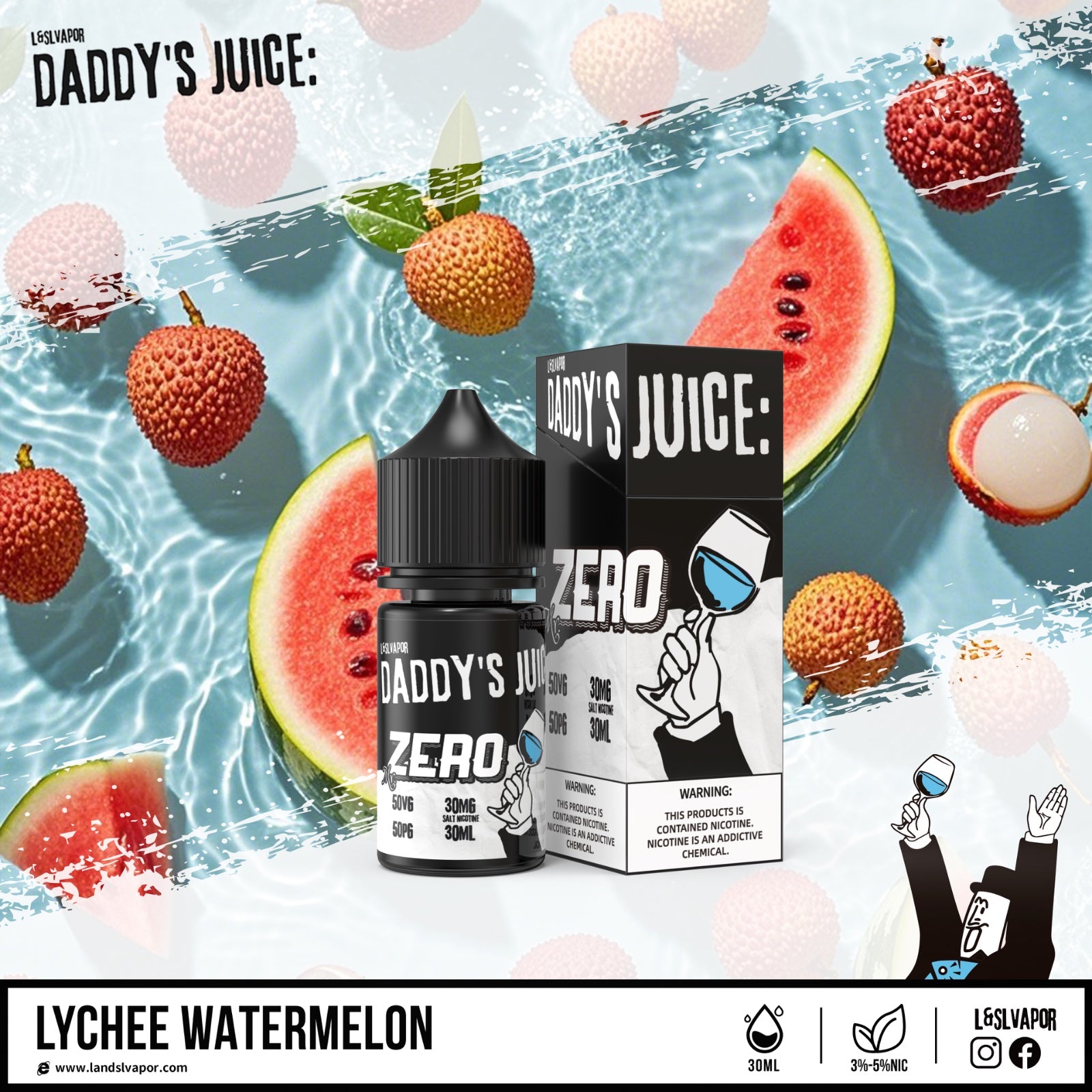 daddy juice vape Nomenon E-Liquid 120ml (FREEBASE) – KMG Imports