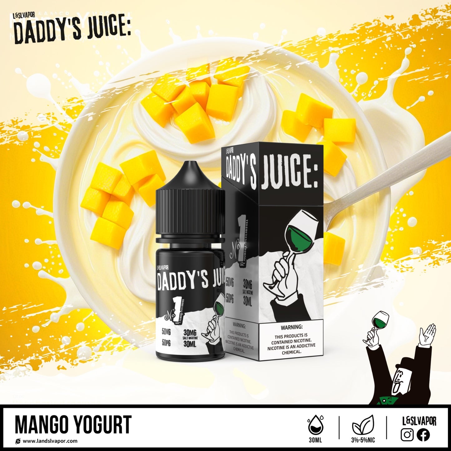 DADDY'S JUICE SALT NICOTINE