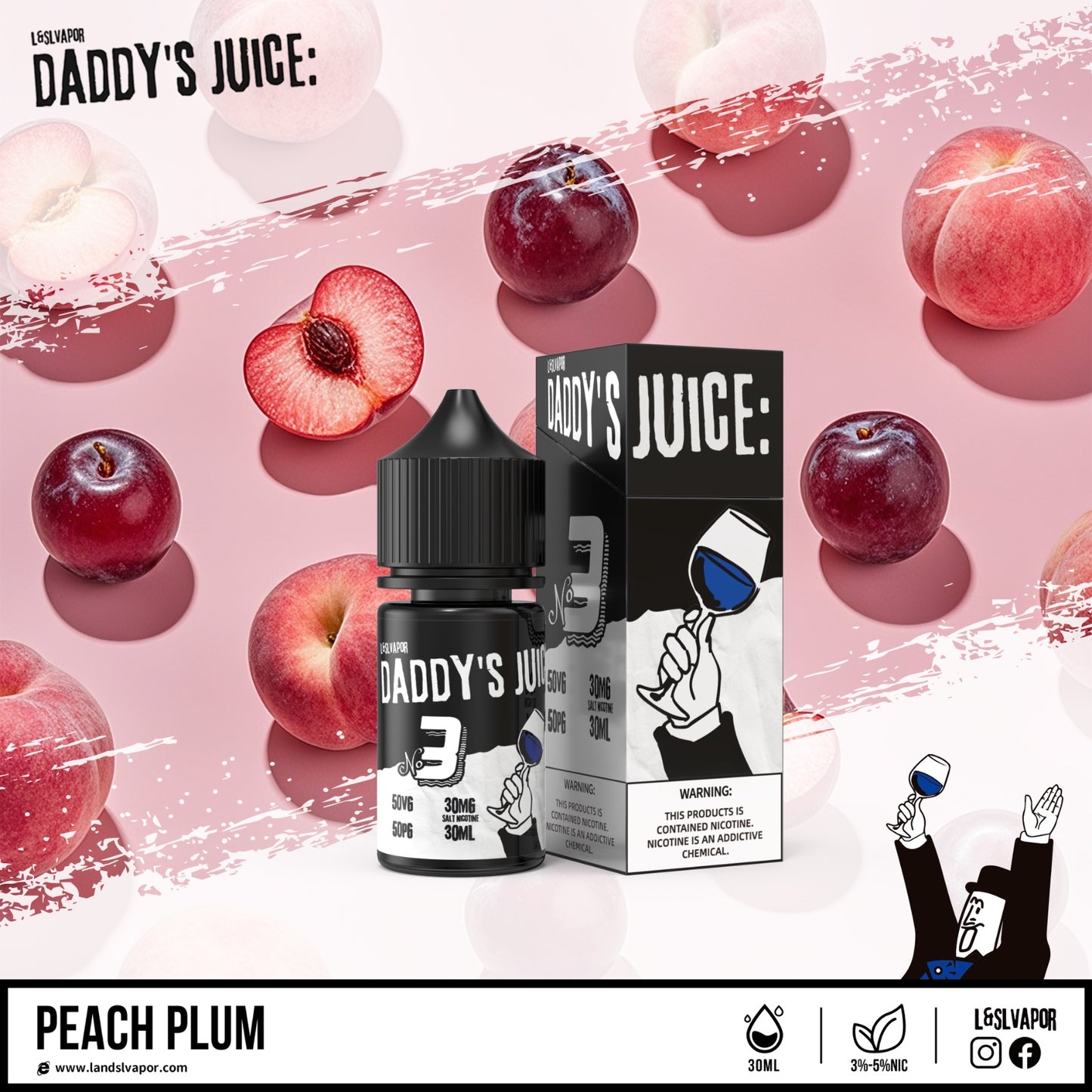 DADDY'S JUICE SALT NICOTINE