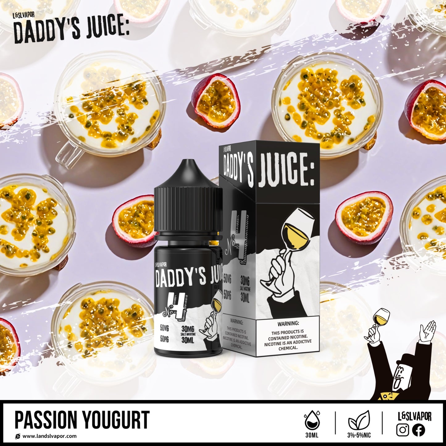 DADDY'S JUICE SALT NICOTINE