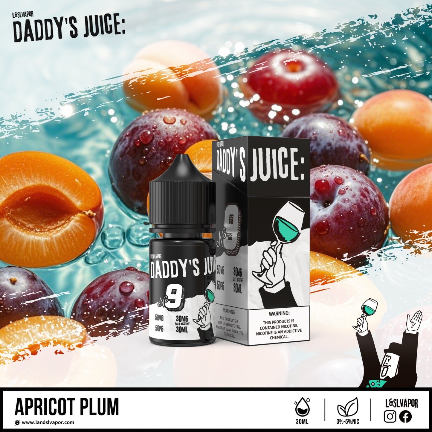 DADDY'S JUICE SALT NICOTINE