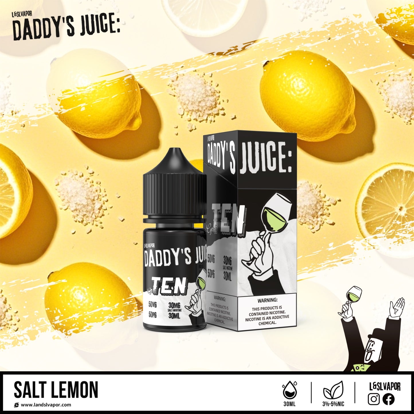 DADDY'S JUICE SALT NICOTINE