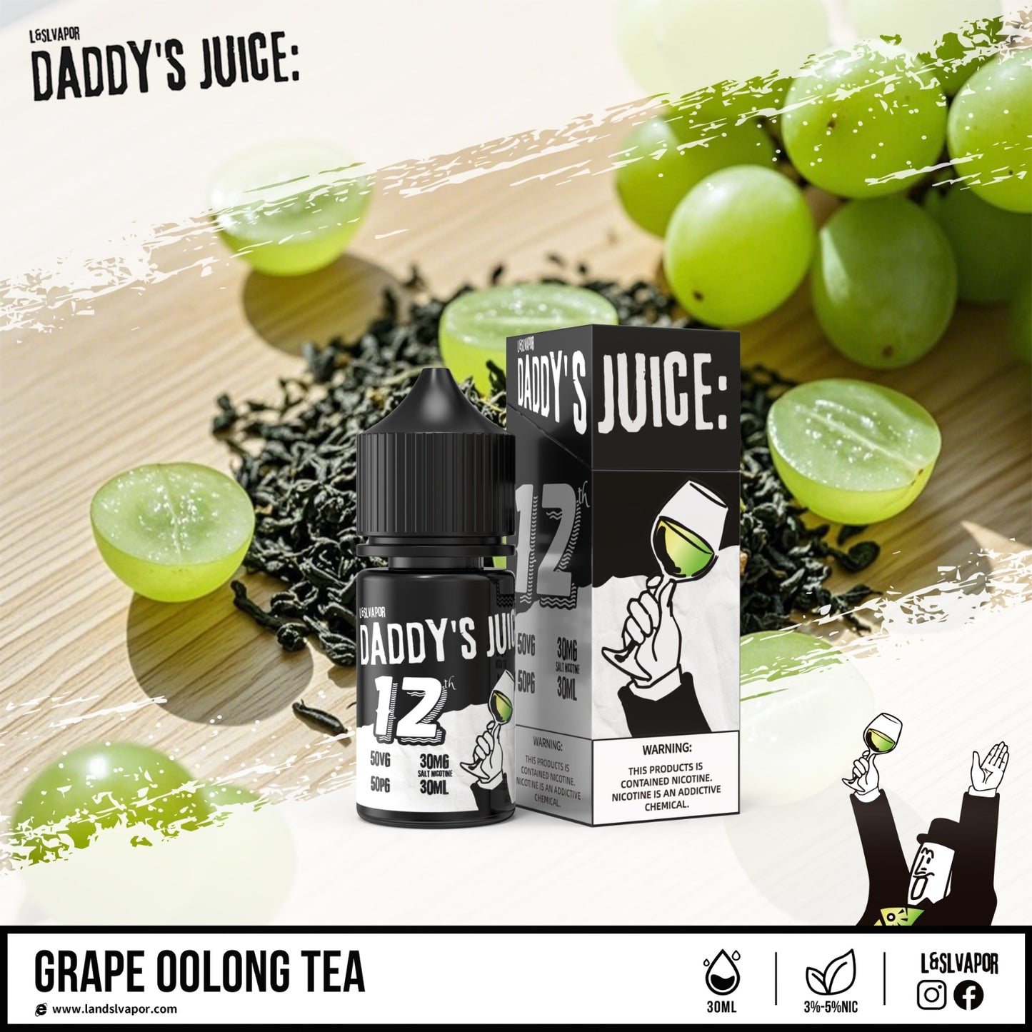 DADDY'S JUICE SALT NICOTINE