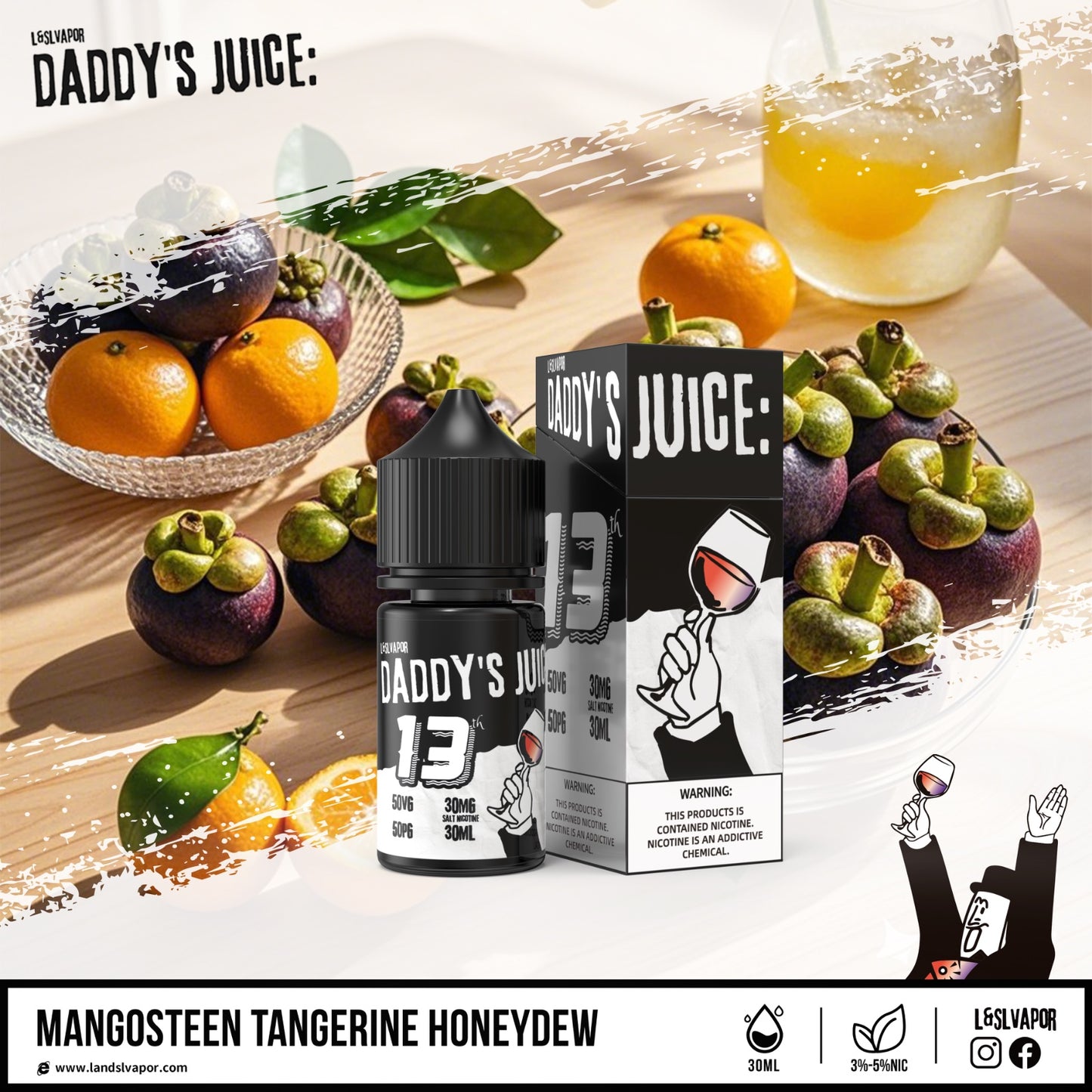 DADDY'S JUICE SALT NICOTINE