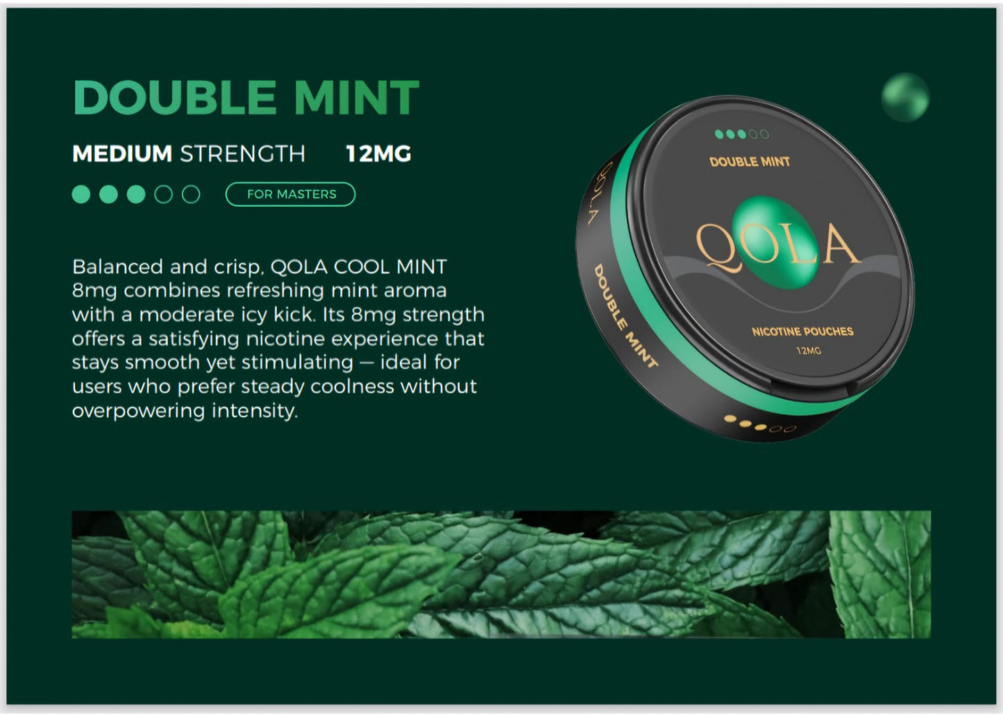 QOLA NICOTINE POUCHES