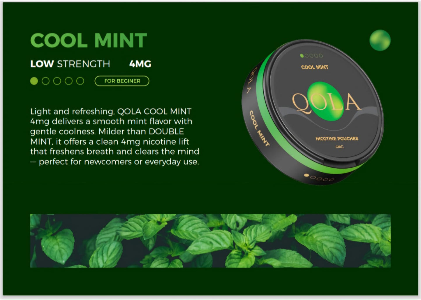 QOLA NICOTINE POUCHES