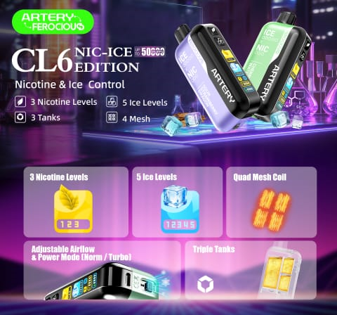 Artery CL6 50K Disposable