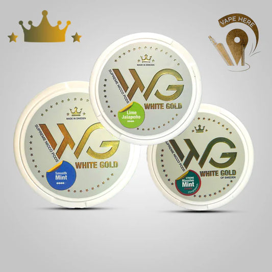 WHITE GOLD NICOTINE POUCHES