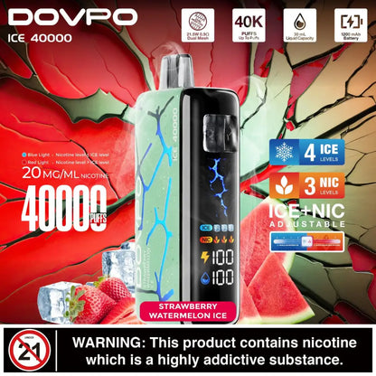 DOVPO 40K PUFFS DUAL MESH