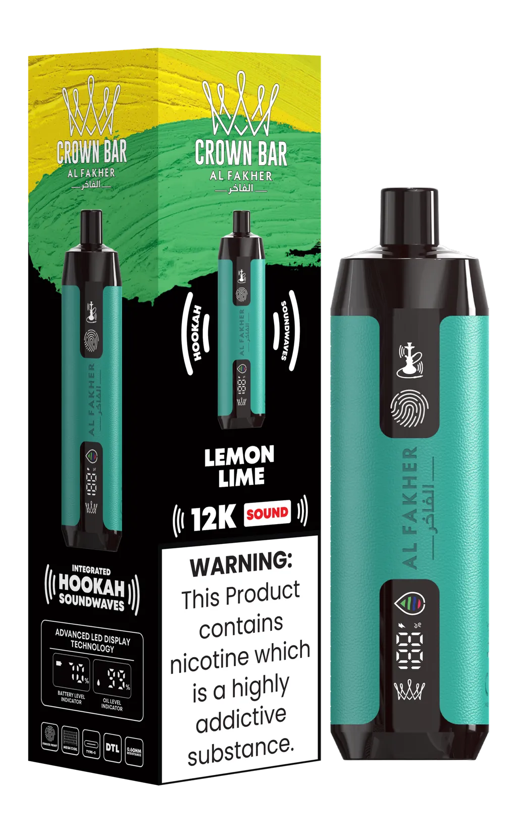 VL Al Fakher Crown Bar 12000 Puffs